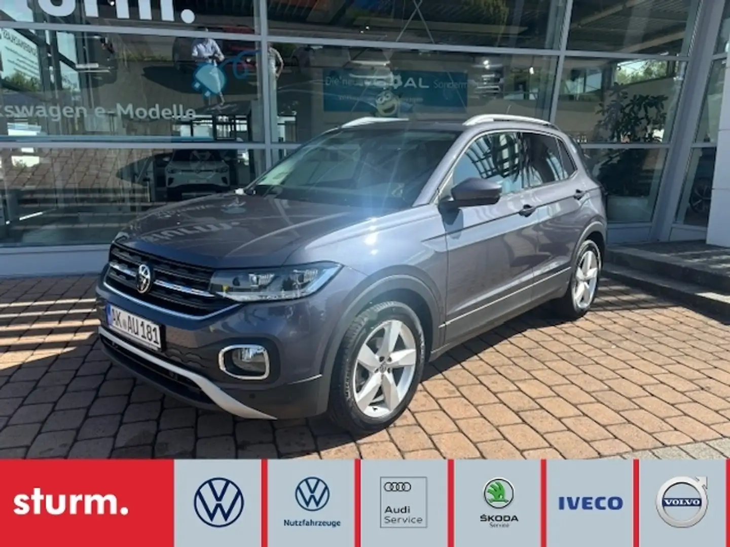 Volkswagen T-Cross Style 1.0 TSI *LED, Kamera, SHZ* Grau - 1