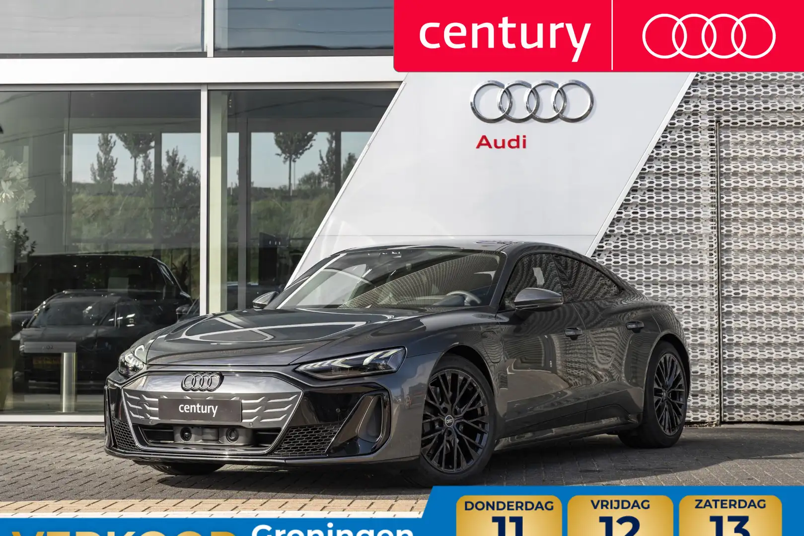 Audi e-tron GT e-tron GT 97 kWh 370 kW / 503 PK Sportback Elektr. Gris - 1