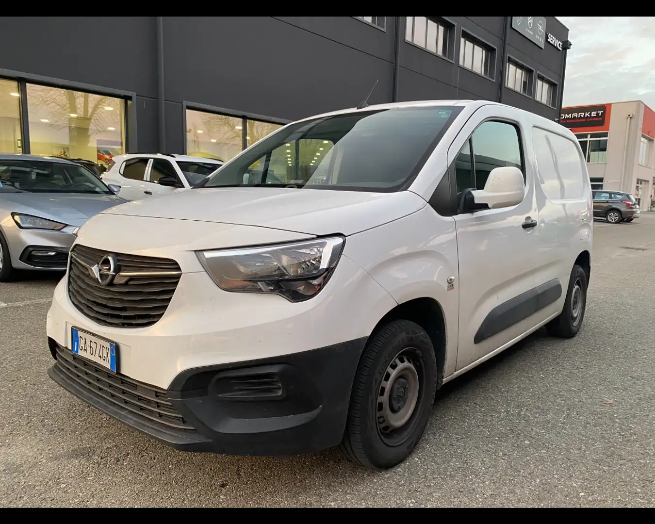 Opel Combo IV - Combo cargo 1.5d 75cv L1H1 Edition mt5 Blanc - 2