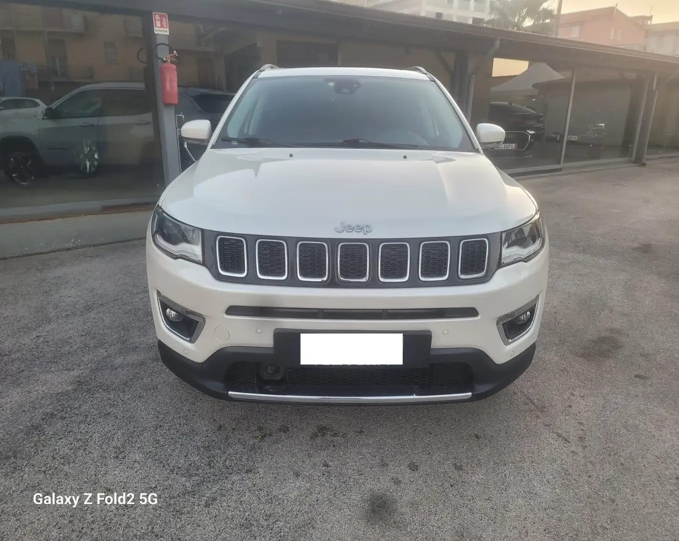 Jeep Compass Compass 1.6 mjt Limited 2wd 120cv TETTO Bianco - 2