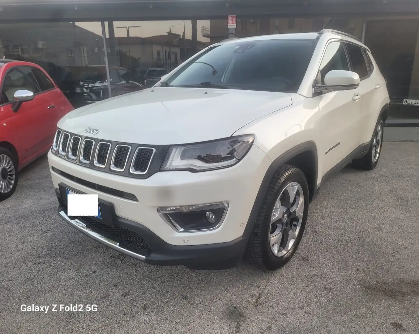 Jeep Compass Compass 1.6 mjt Limited 2wd 120cv TETTO Bianco - 1