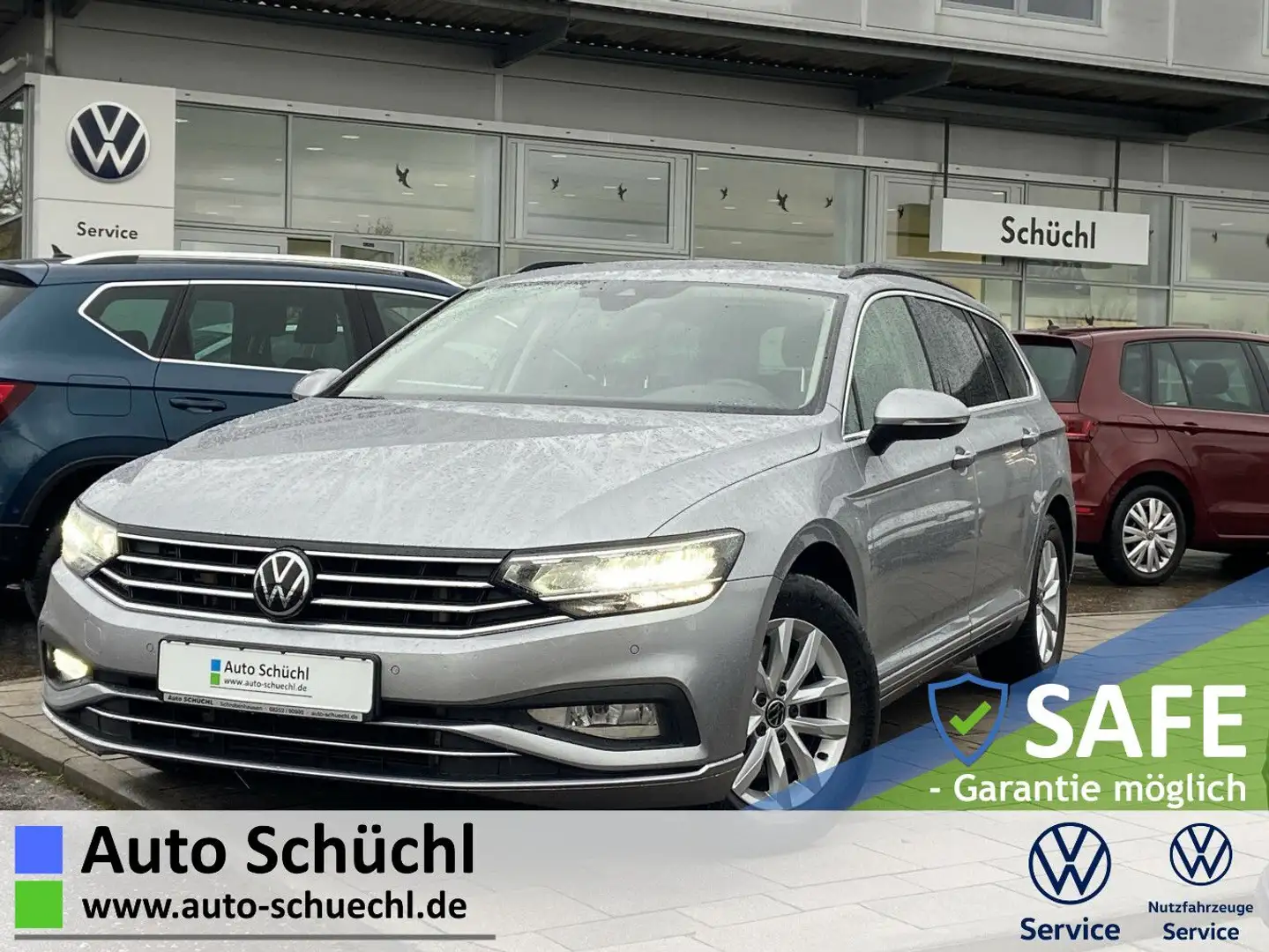 Volkswagen Passat Variant 2.0 TDI BUSINESS NAVI+LED+KAMERA+ Silber - 1
