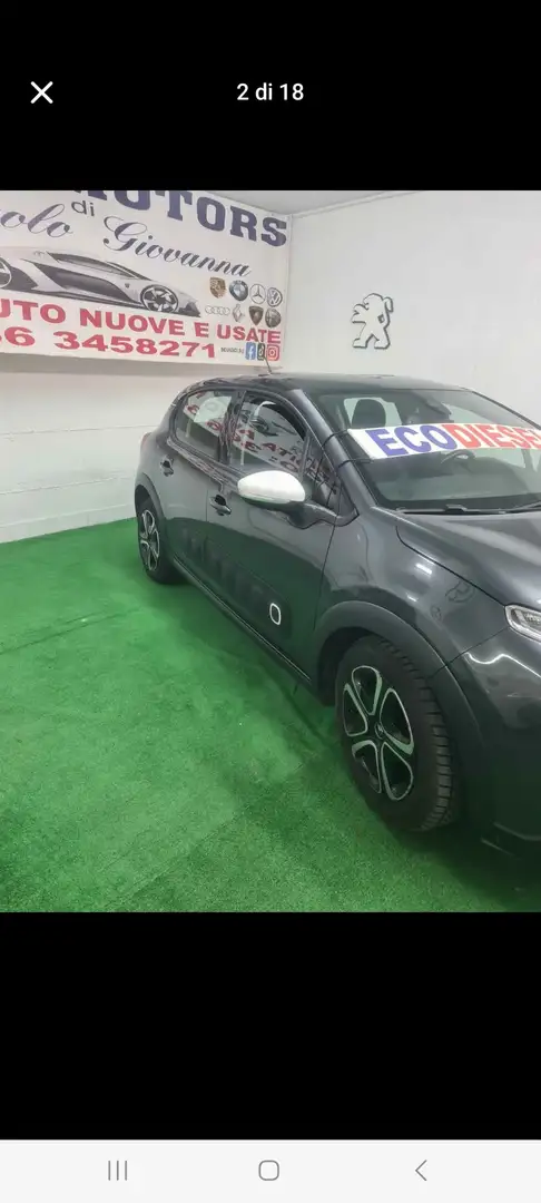 Citroen C3 C3 1.6 bluehdi Shine s Gris - 2