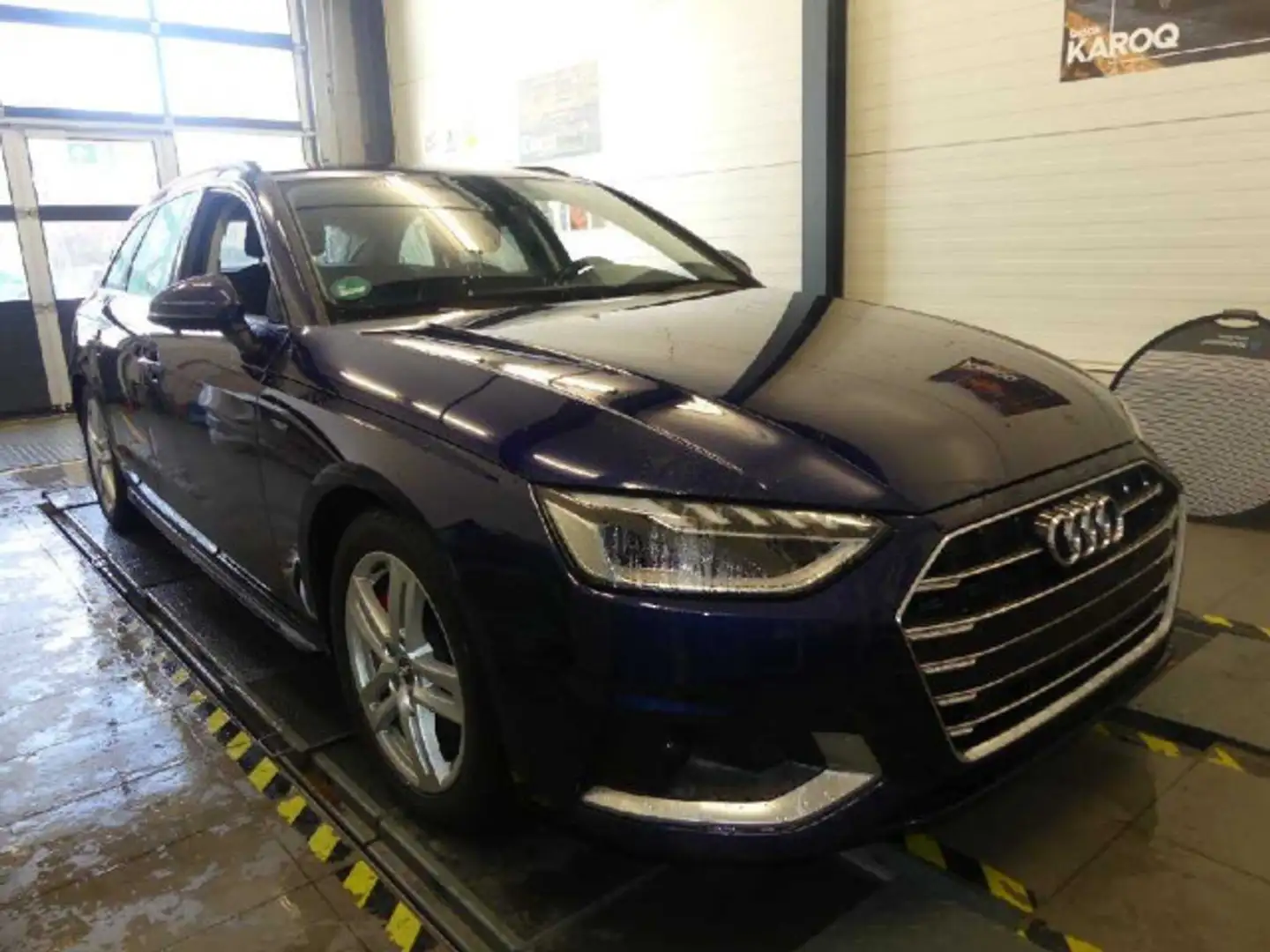 Audi A4 40 TDI advanced Navi, 3-Zonen-Klima, B& Blau - 2