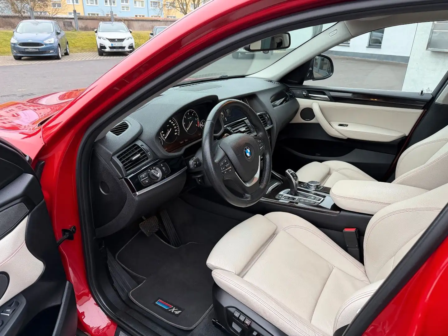 BMW X4 xDrive30d Aut. xLine+Navi+Allrad+Glasdach Rot - 2