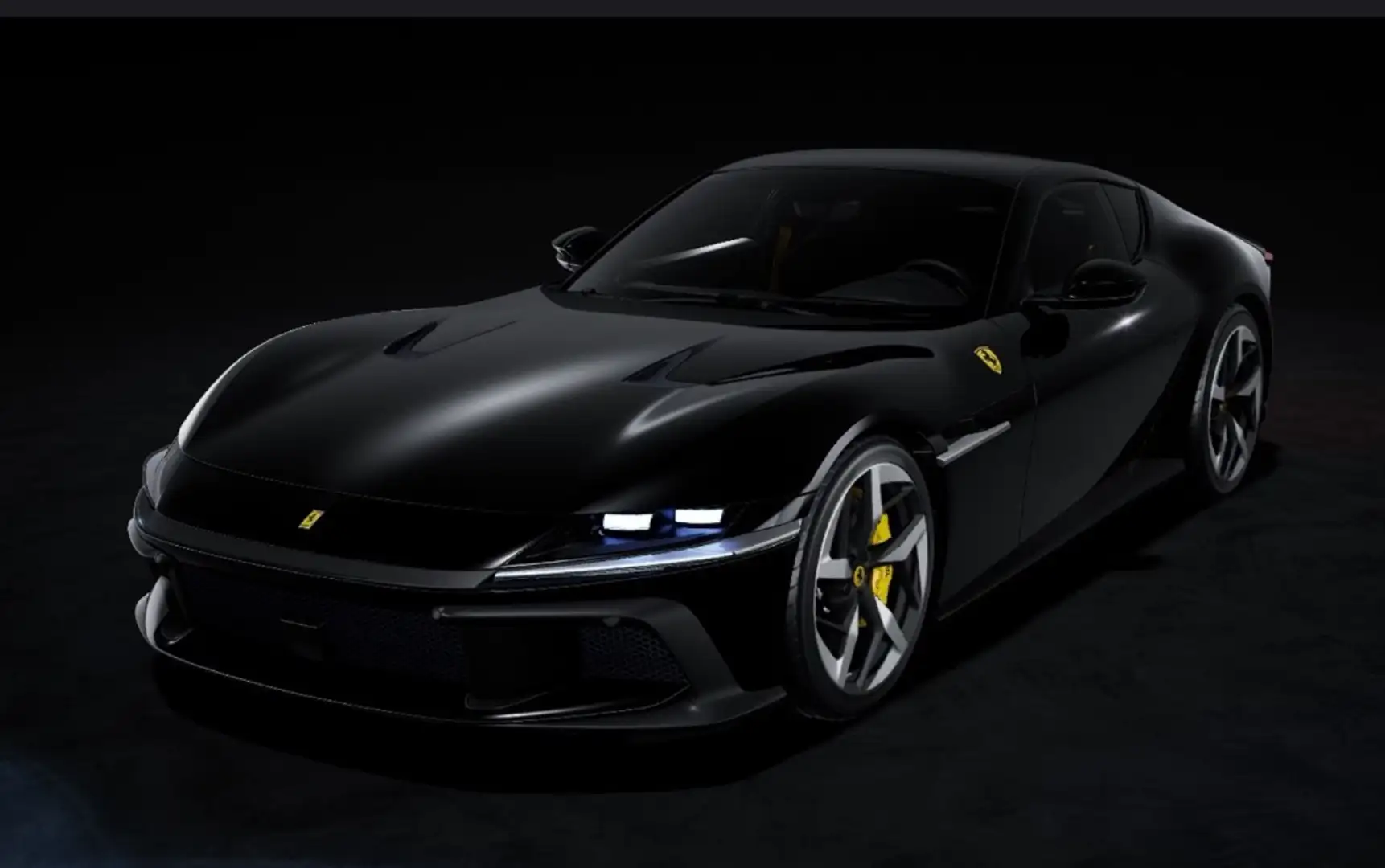 Ferrari 12 Cilindri Coupé Schwarz Чорний - 1