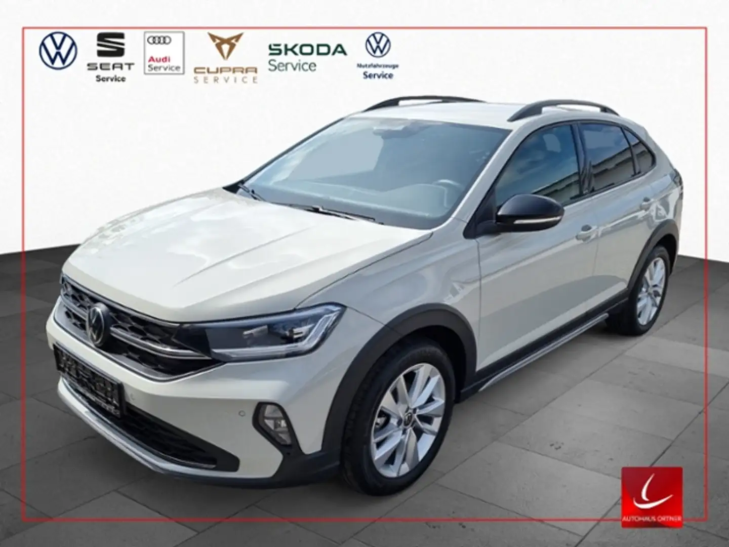 Volkswagen Taigo 1,0 TSI AHK MATRIX-LED DCP NAVI SHZ PDC ALU KLIMA Grijs - 1