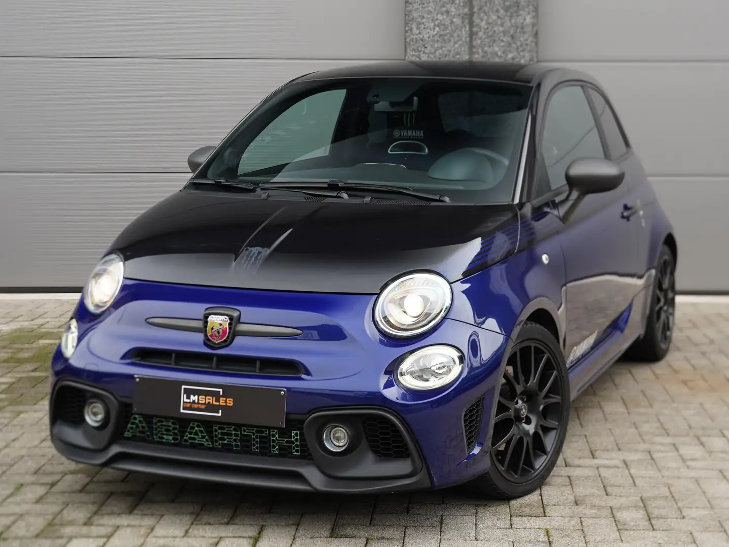 Abarth 595 YAMAHA MONSTER 1 OF 2000 *NAVI/PDC A/SPORTUITLAAT* Nero - 1