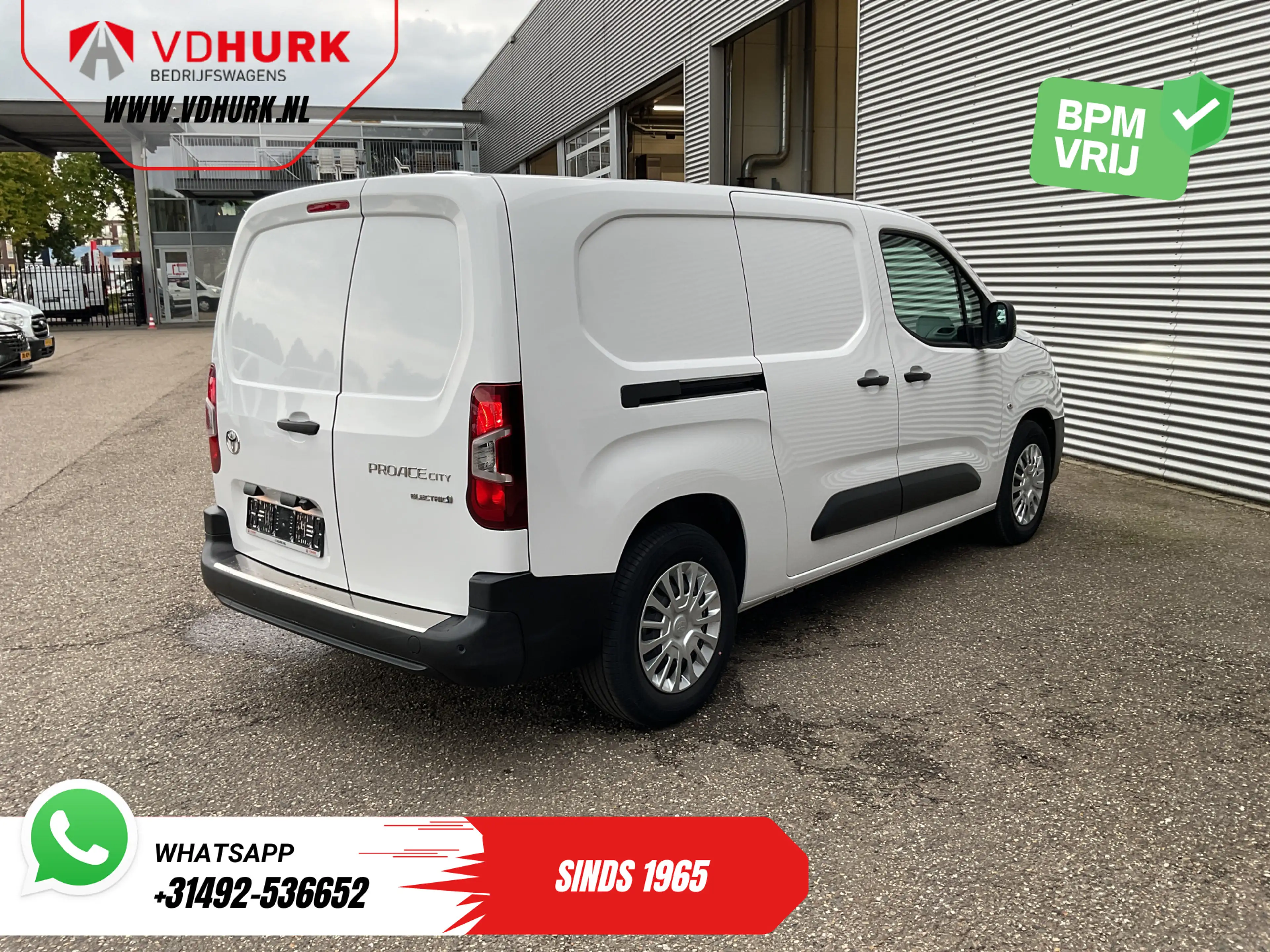 Toyota Proace City Electric L2 50 kWh 340km WLTP Snellader/ LED/ 3Per — photo 9