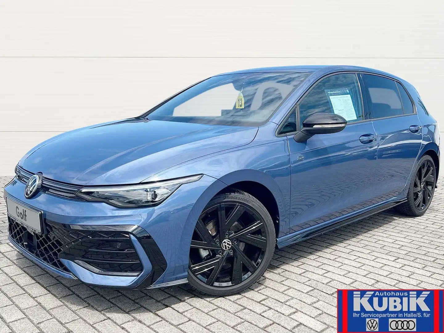 Volkswagen Golf VIII 1.5 TSI R-Line Black Style+IQ.Light+HUD+Topsp Blau - 2