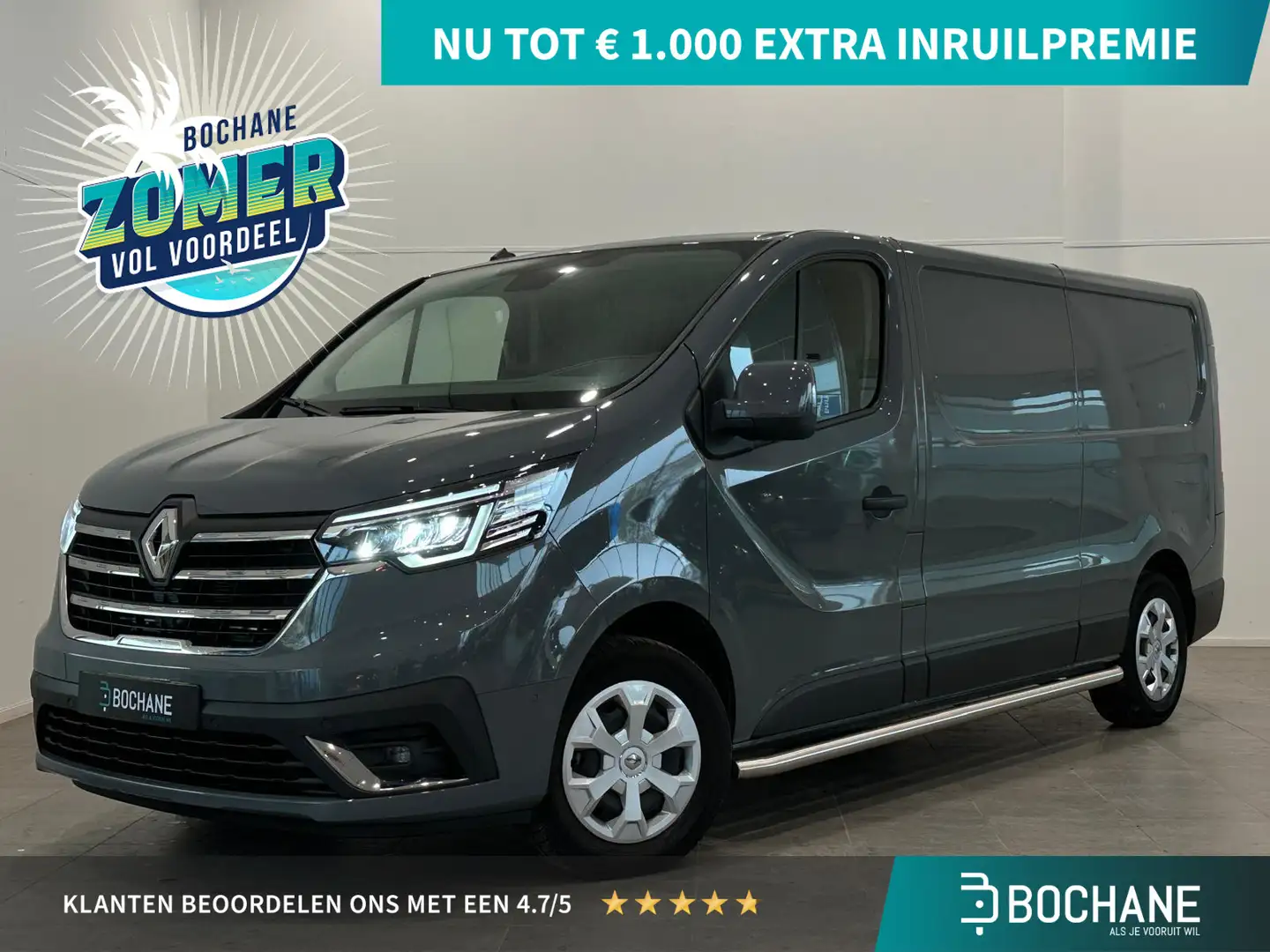 Renault Trafic 2.0 dCi 130 T30 L2H1 Work Edition | Trekhaak | Bed Grijs - 1
