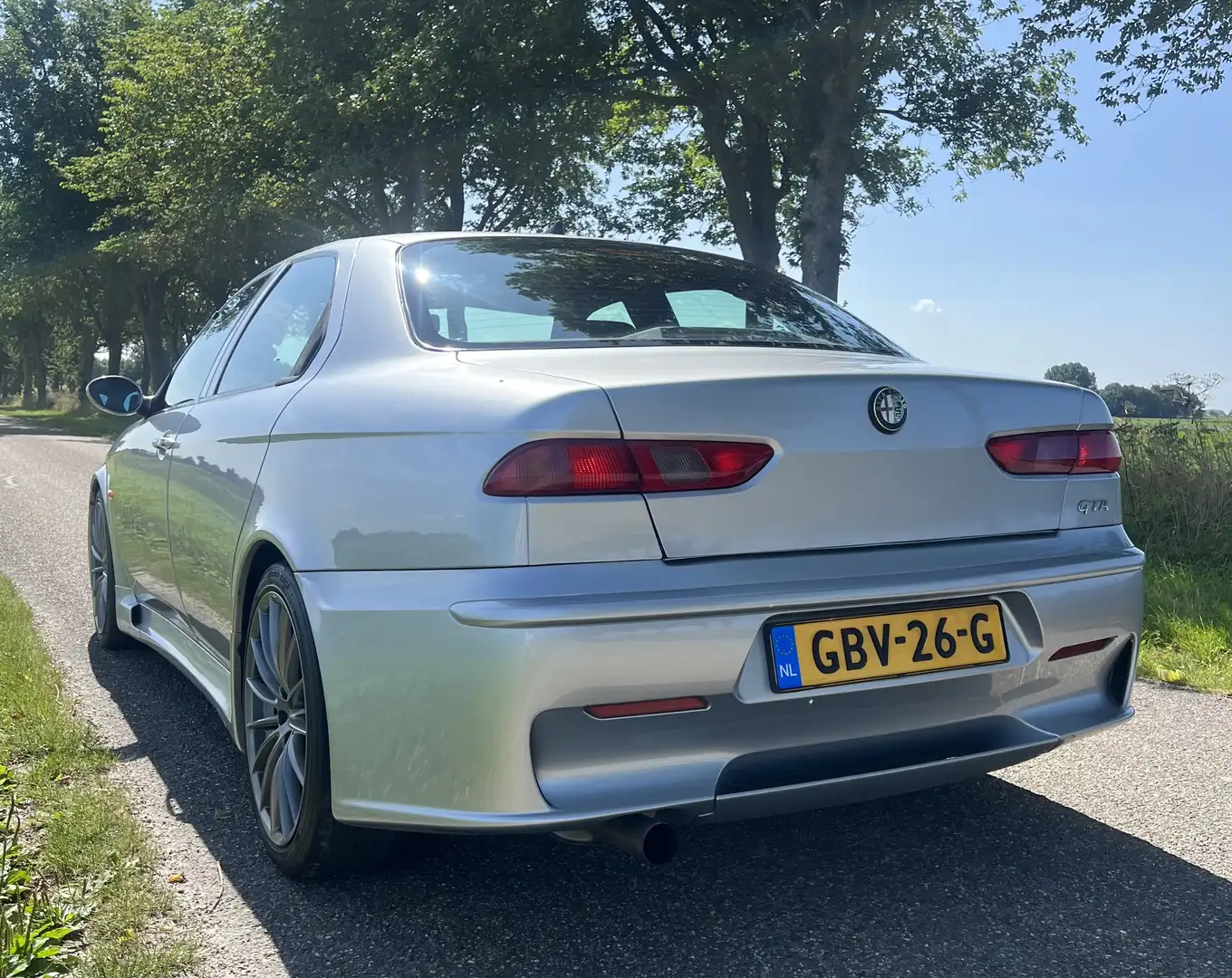 Alfa Romeo 156 3.2 V6 GTA Sedan uniek! 33000 km! Grijs - 2