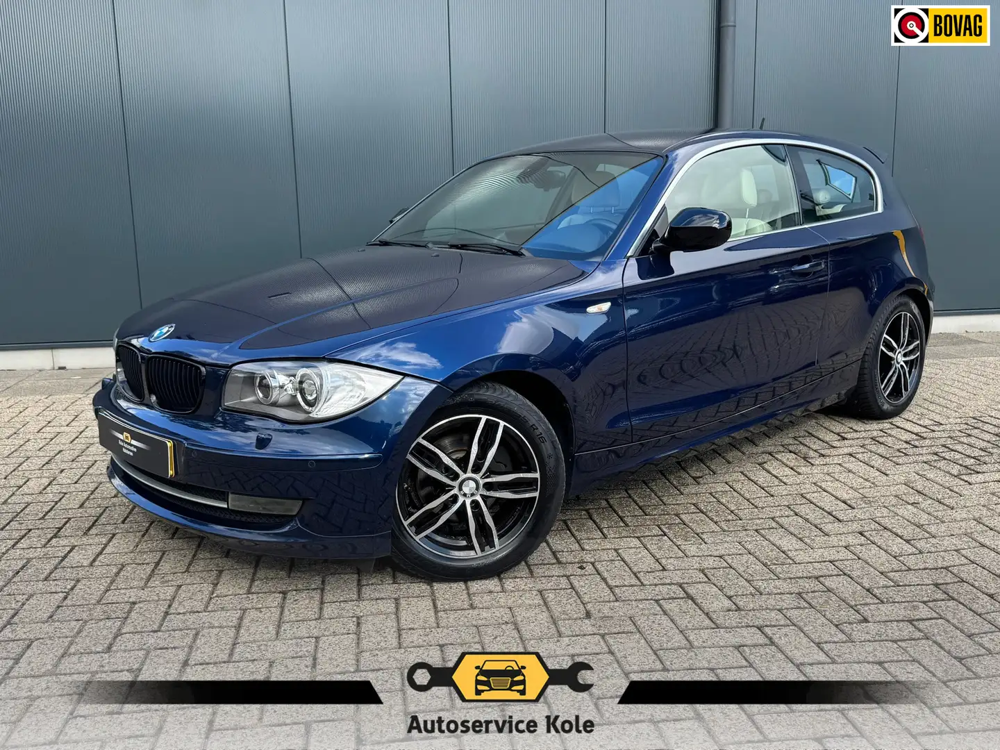 BMW 116 1-serie 116i * Leder * Navigatie * Complete Histor Blau - 1