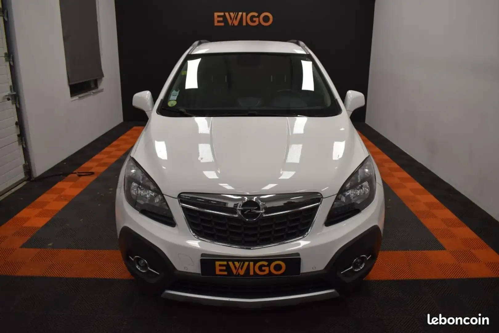Opel Mokka 1.6 CDTI 136ch COSMO 4X2 SIEGES VOLANT CHAUFF CAME Blanc - 2