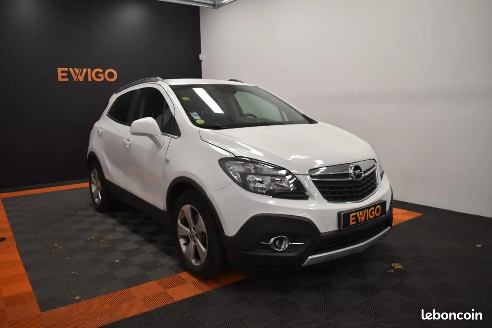 Opel Mokka 1.6 CDTI 136ch COSMO 4X2 SIEGES VOLANT CHAUFF CAME Blanc - 1