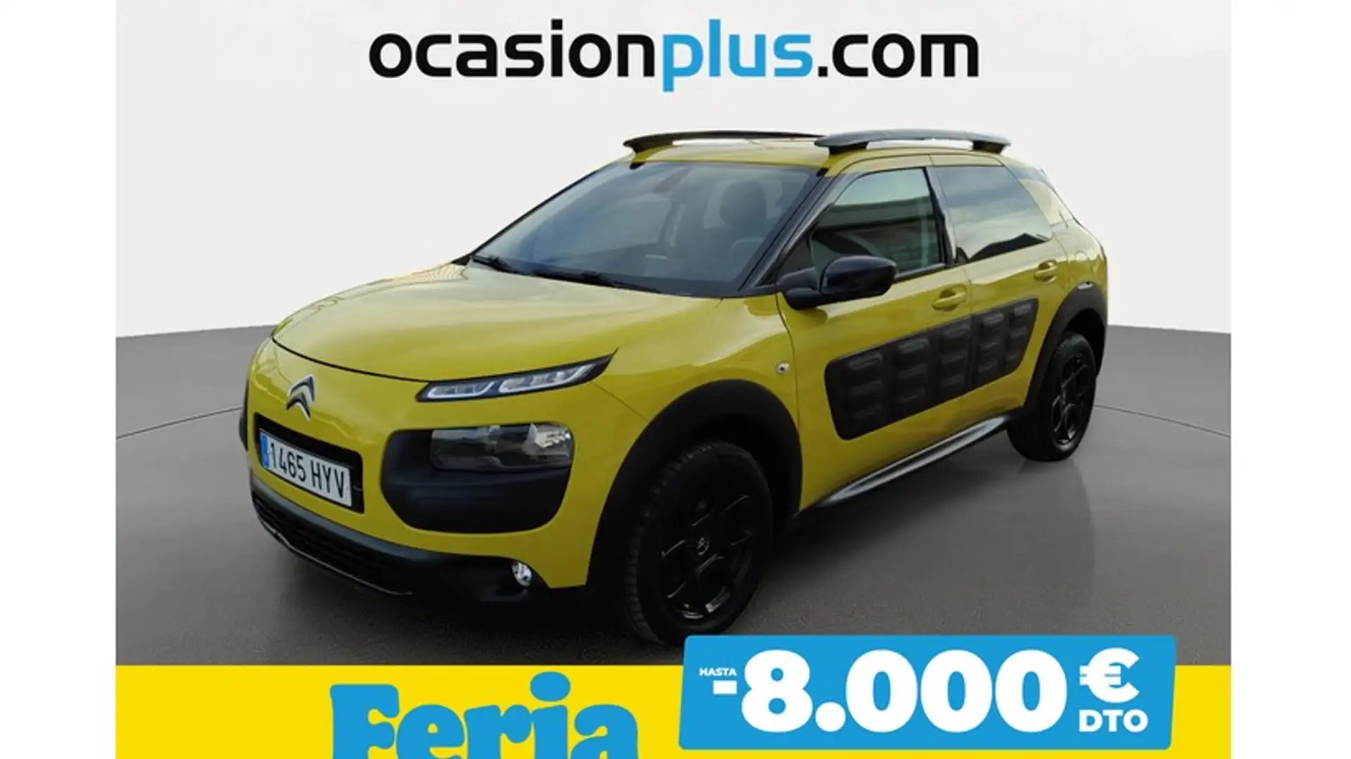 Citroen C4 Cactus 1.6 BlueHDi S&S Shine 100 Jaune - 1