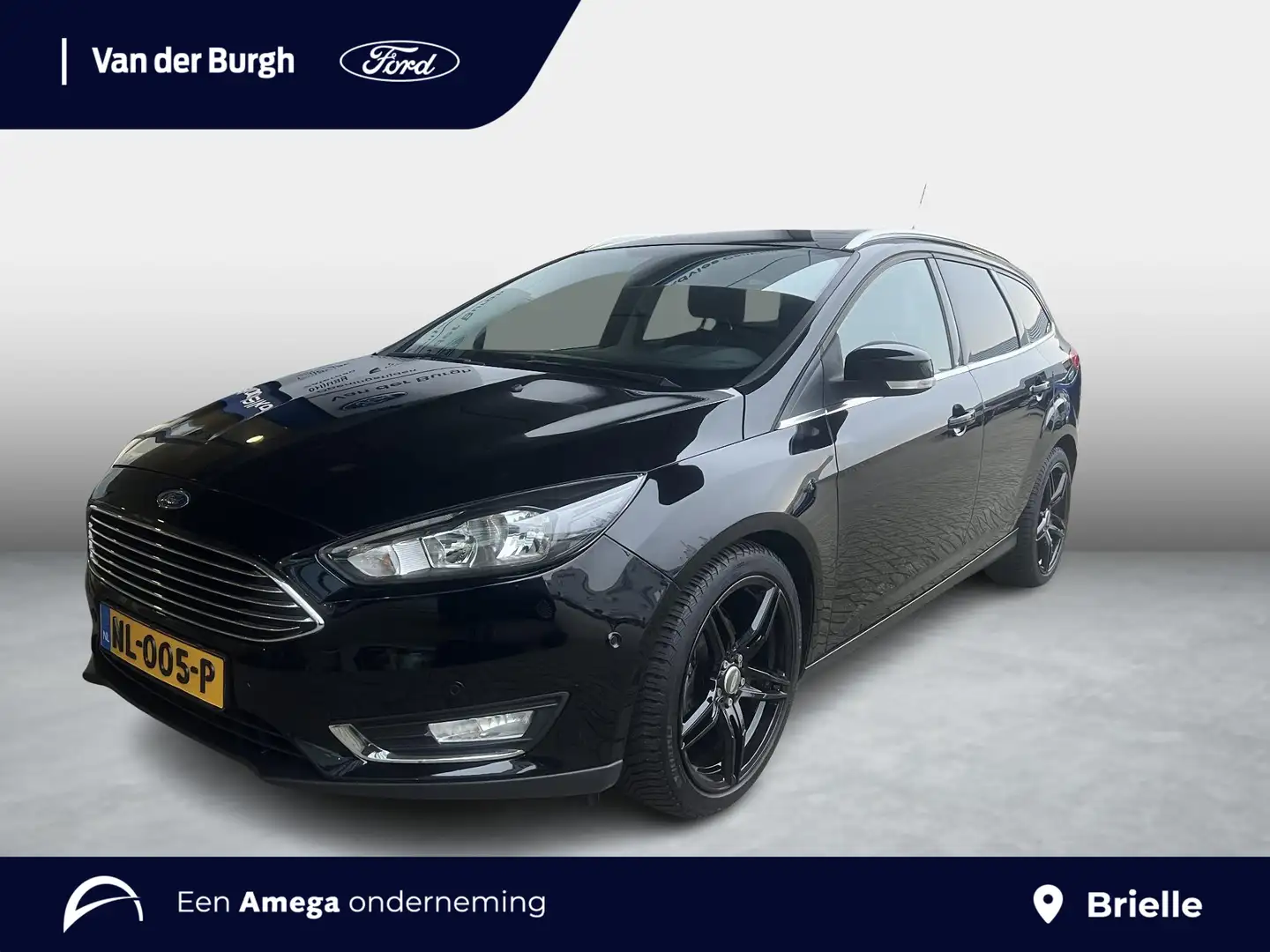 Ford Focus Wagon Titanium 1.0i ECOboost 125pk Schwarz - 1