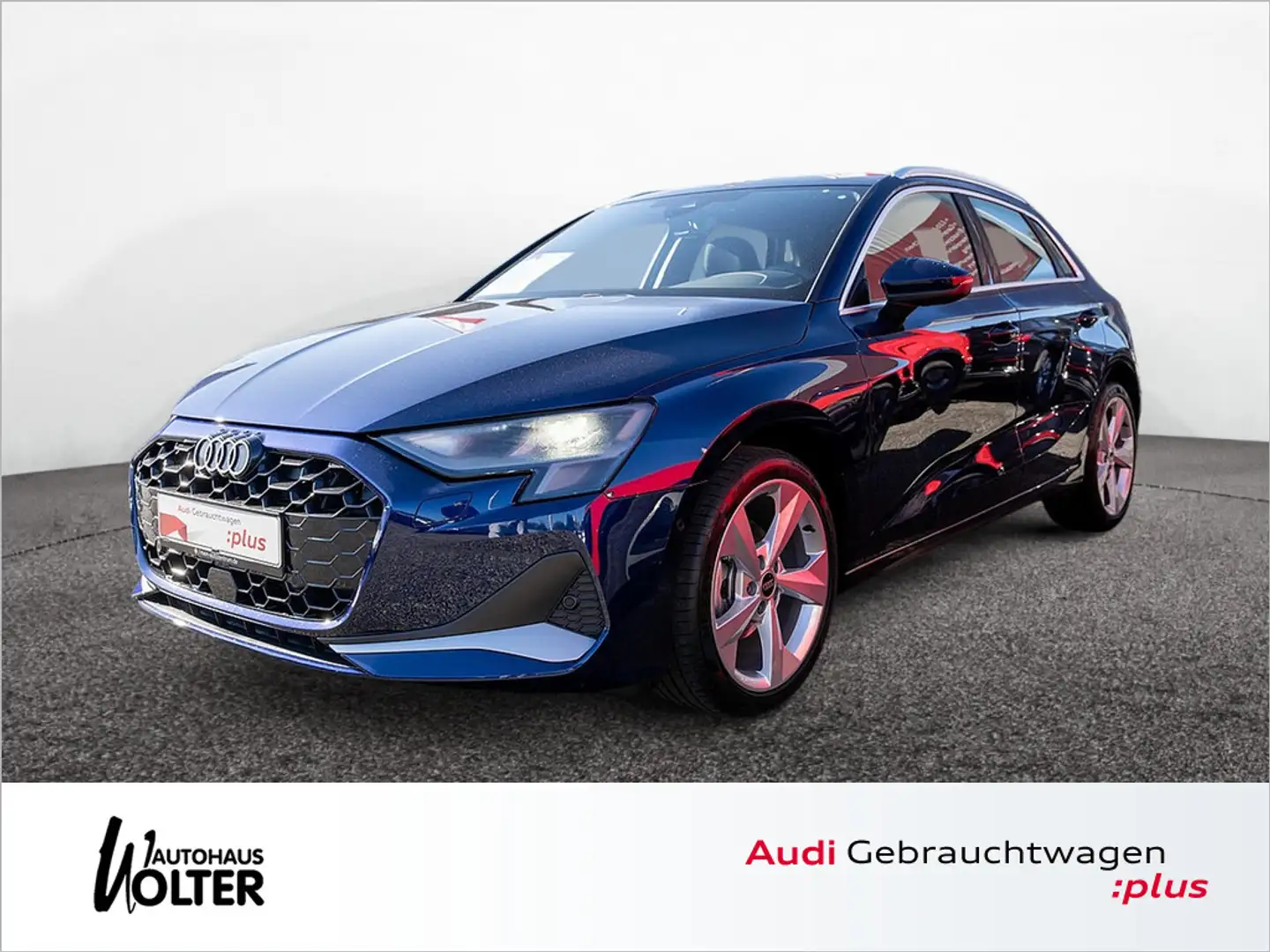 Audi A3 Sportback 30 TFSI advanced NAVI LED ACC KA Blau - 1