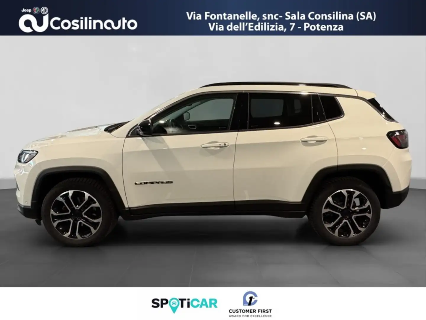 Jeep Compass 1.6 Multijet II 130 CV Limited MY22 Blanc - 2