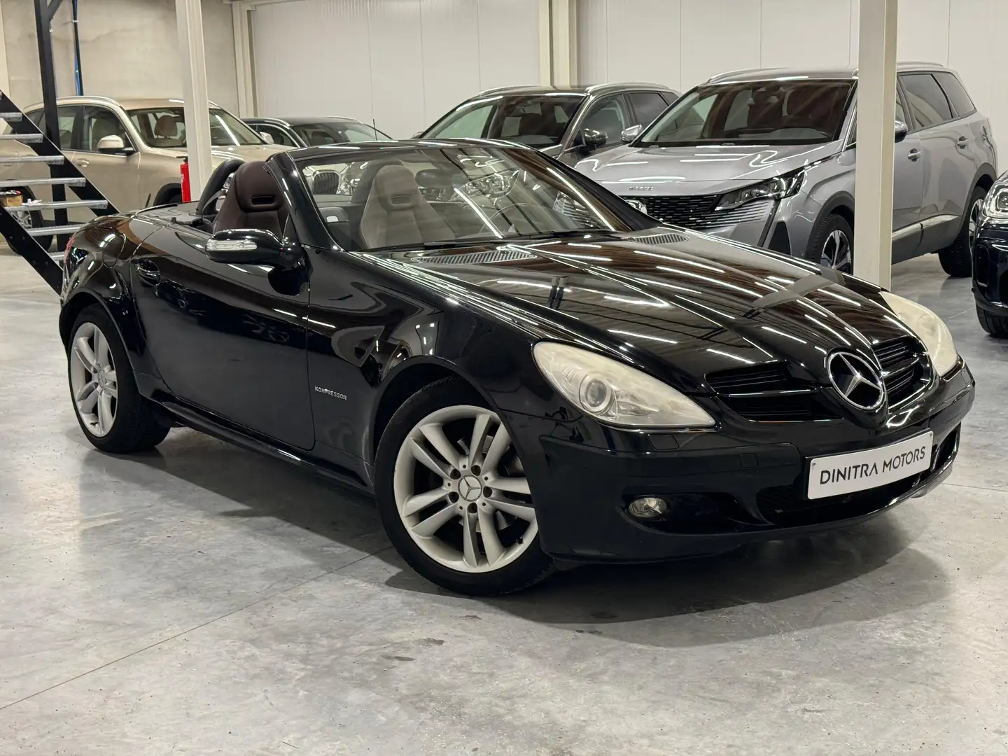 Mercedes-Benz SLK 200 Kompressor Automatik - Cabrio/Cruise/Zetelvw Noir - 1