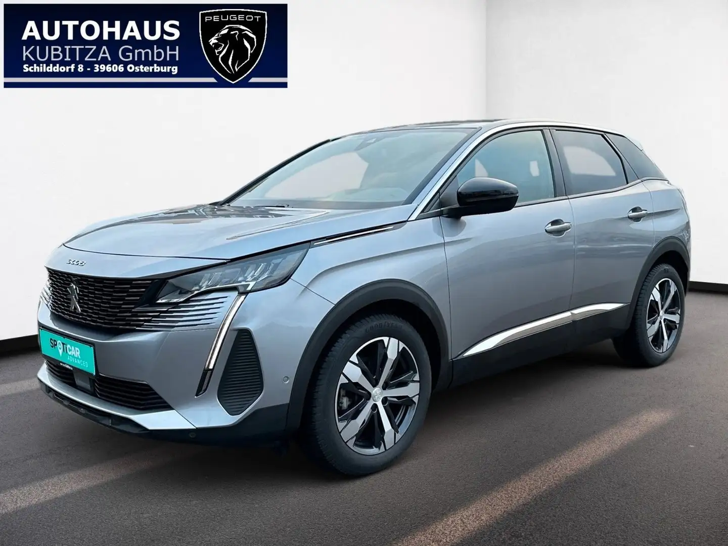 Peugeot 3008 Allure Pack PT130 EAT8 Navi*LED*Kamera* Silber - 1