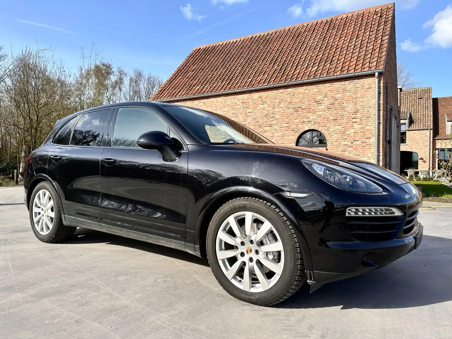 Porsche Cayenne Cayenne S Diesel Tiptronic S Zwart - 2