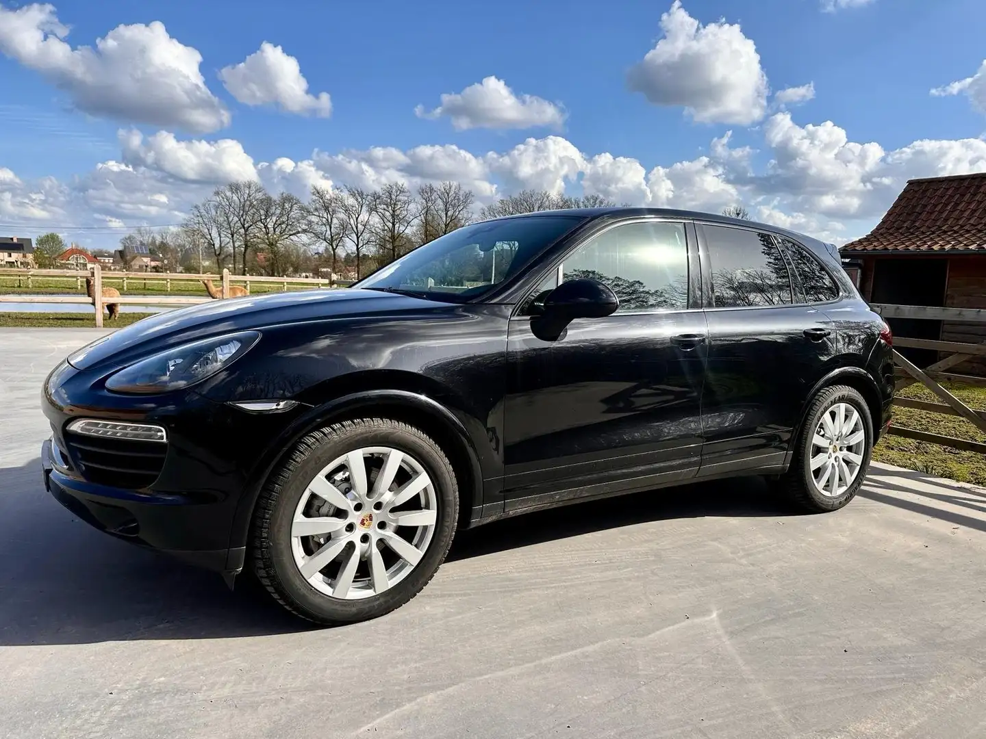 Porsche Cayenne Cayenne S Diesel Tiptronic S Zwart - 1