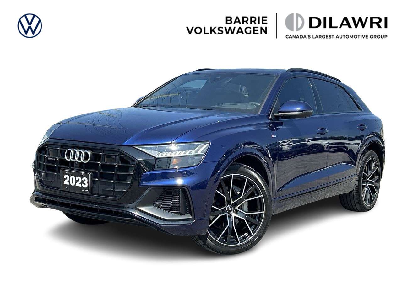 2023 Audi Q8 55 Progressiv quattro 3.0L AWD PANO ROOF | APPLE C