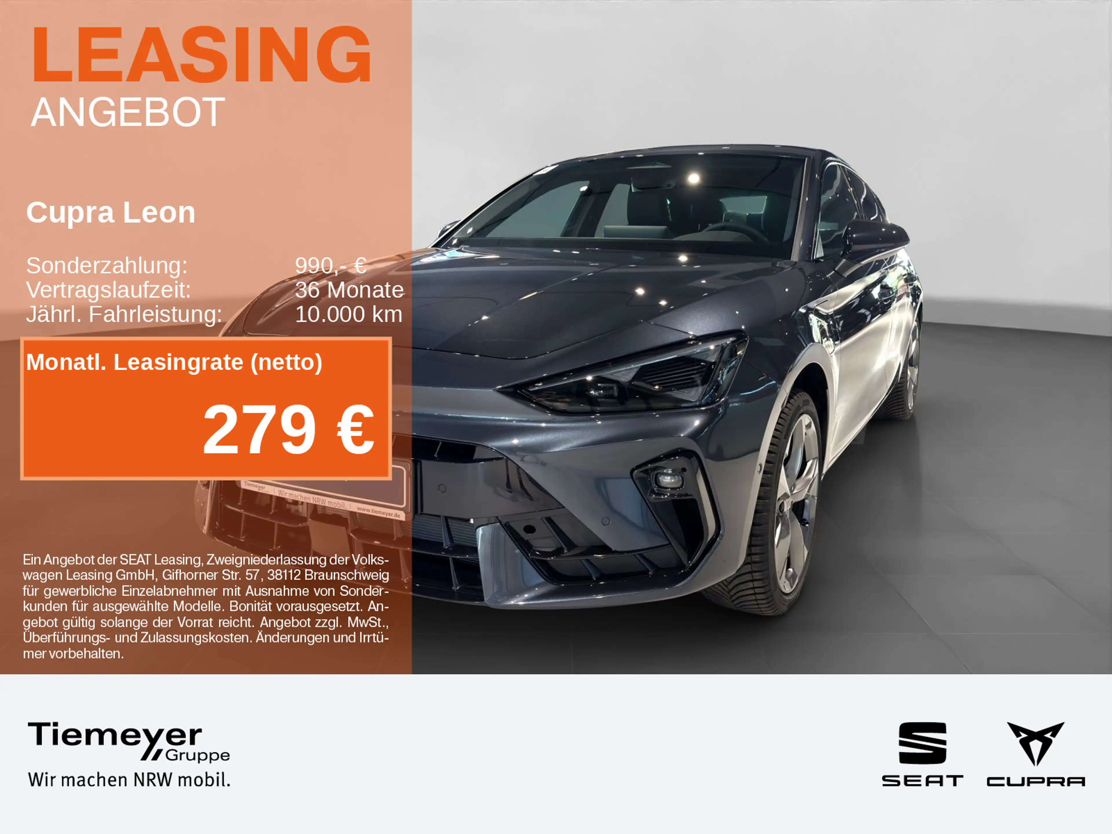 CUPRA Leon 1.5 e-HYBRID DSG REAR VIEW NAVI GJR SITZHZ