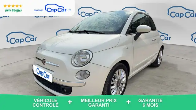 2015 Fiat 500 in White for sale