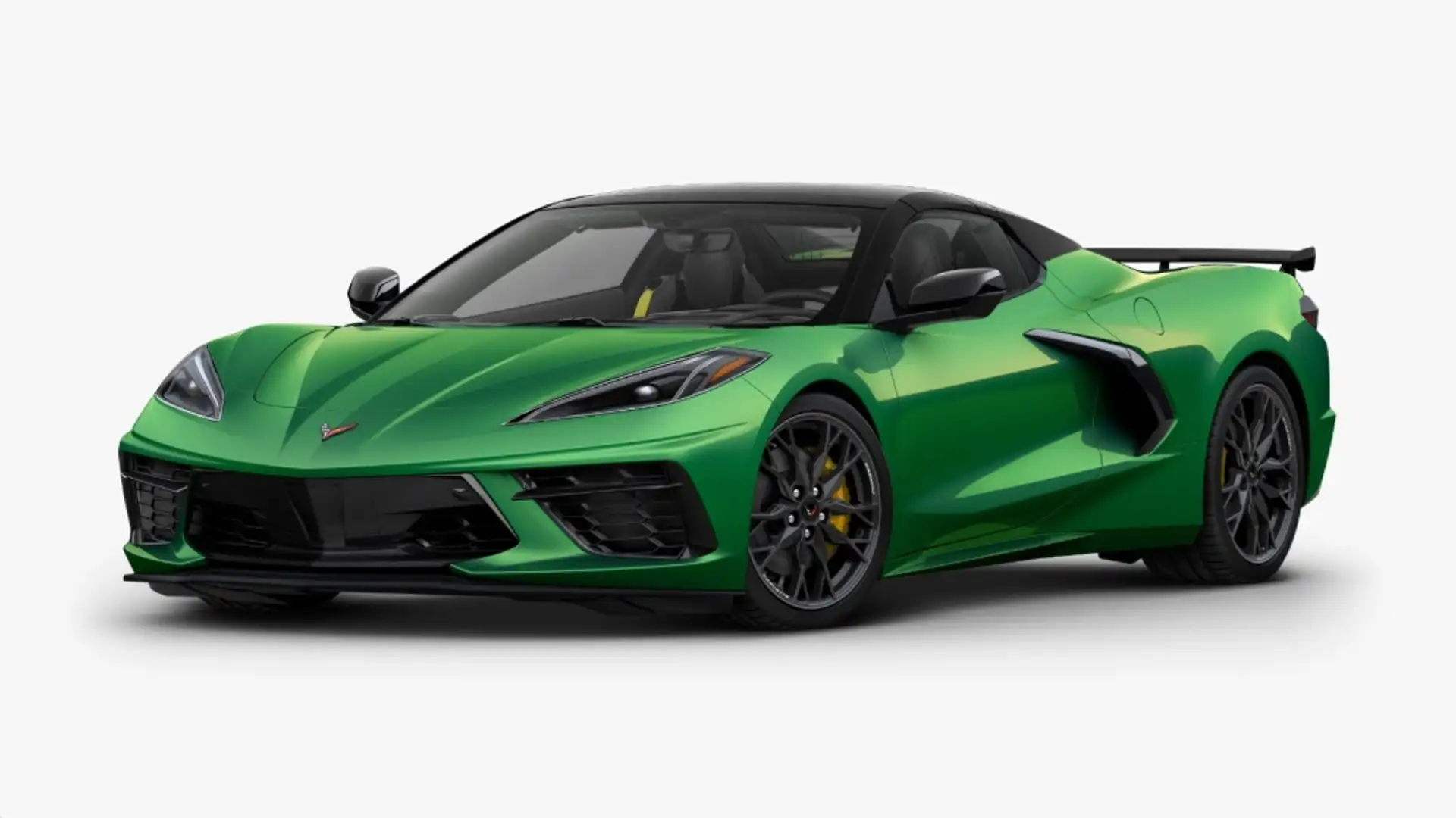 Chevrolet Corvette Stingray Convertible 6.2 V8 3LT Grün - 2