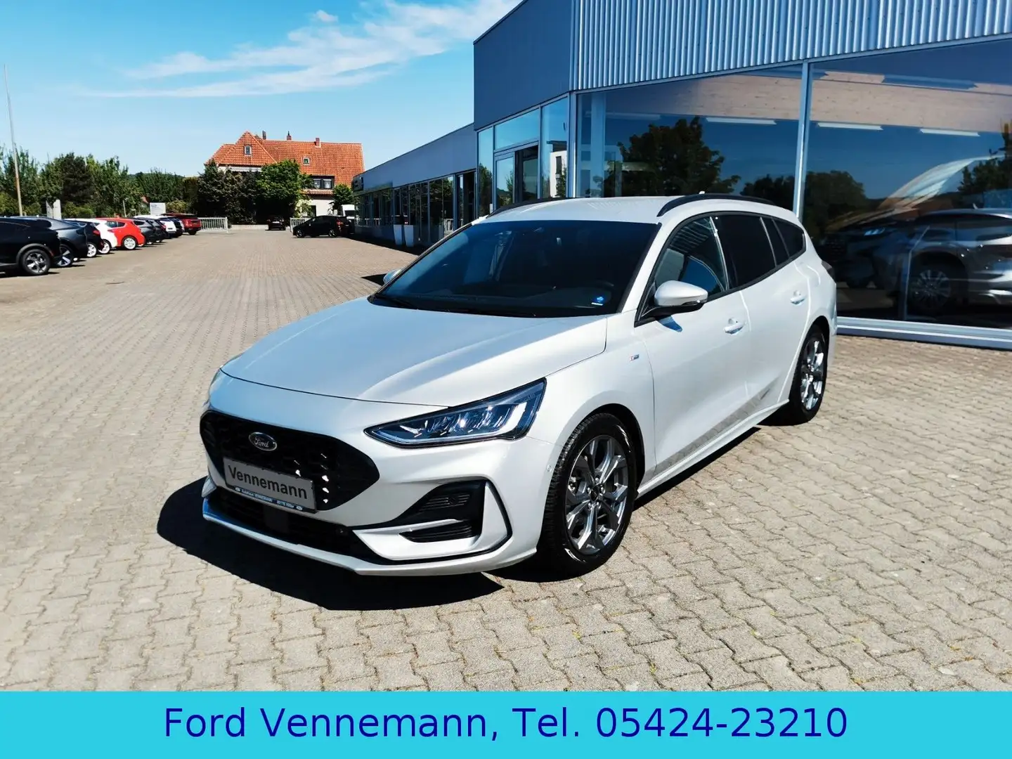 Ford Focus 1.5 EcoBlue ST-Line Auto*eKlappe*iACC* Argent - 1