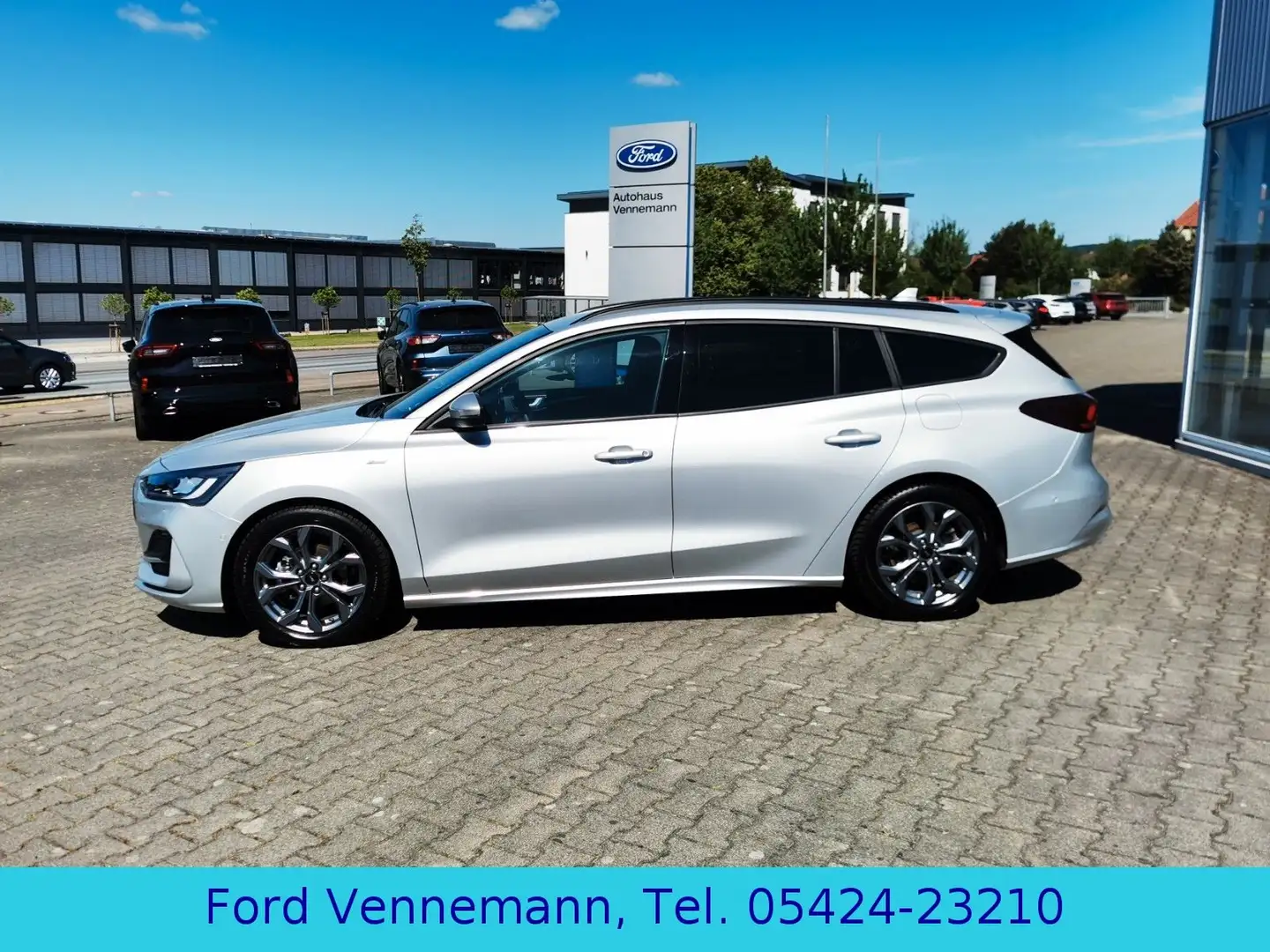 Ford Focus 1.5 EcoBlue ST-Line Auto*eKlappe*iACC* Argent - 2