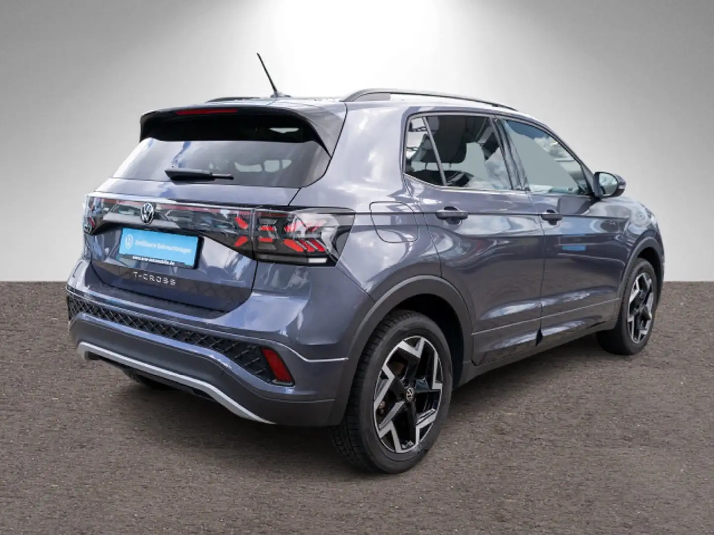 Volkswagen T-Cross R-Line 1.5 TSI DSG LED Navi RFK ACC AHK Gris - 2