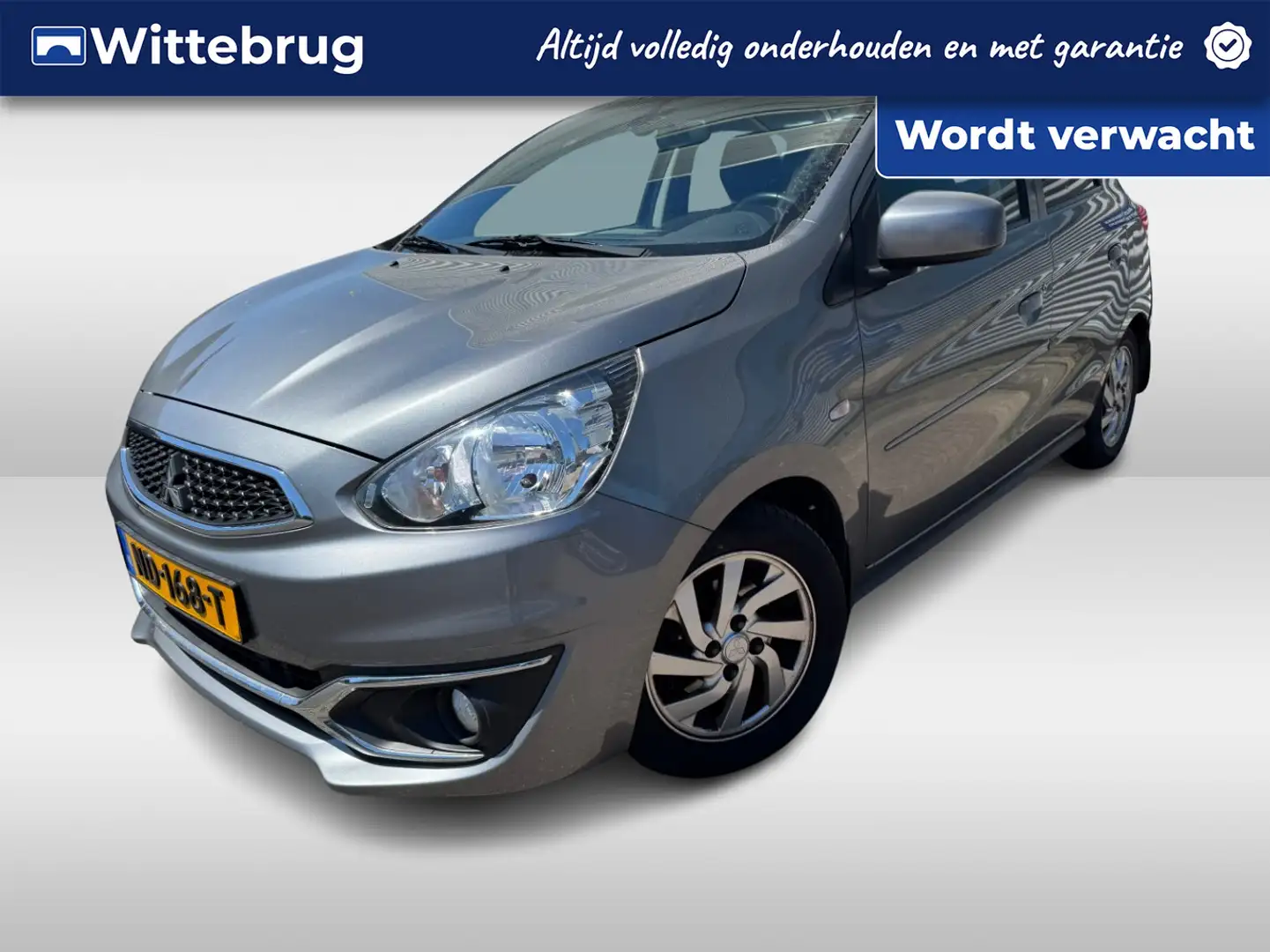 Mitsubishi Space Star 1.2 Life AUTOMAAT! | NAVIGATIE | LICHTMETALEN VELG Grijs - 1