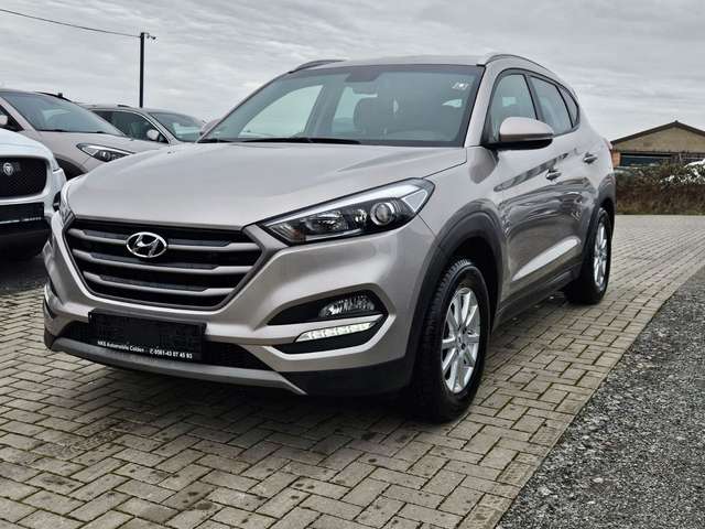 Imagine Hyundai TUCSON blue Trend 2WD