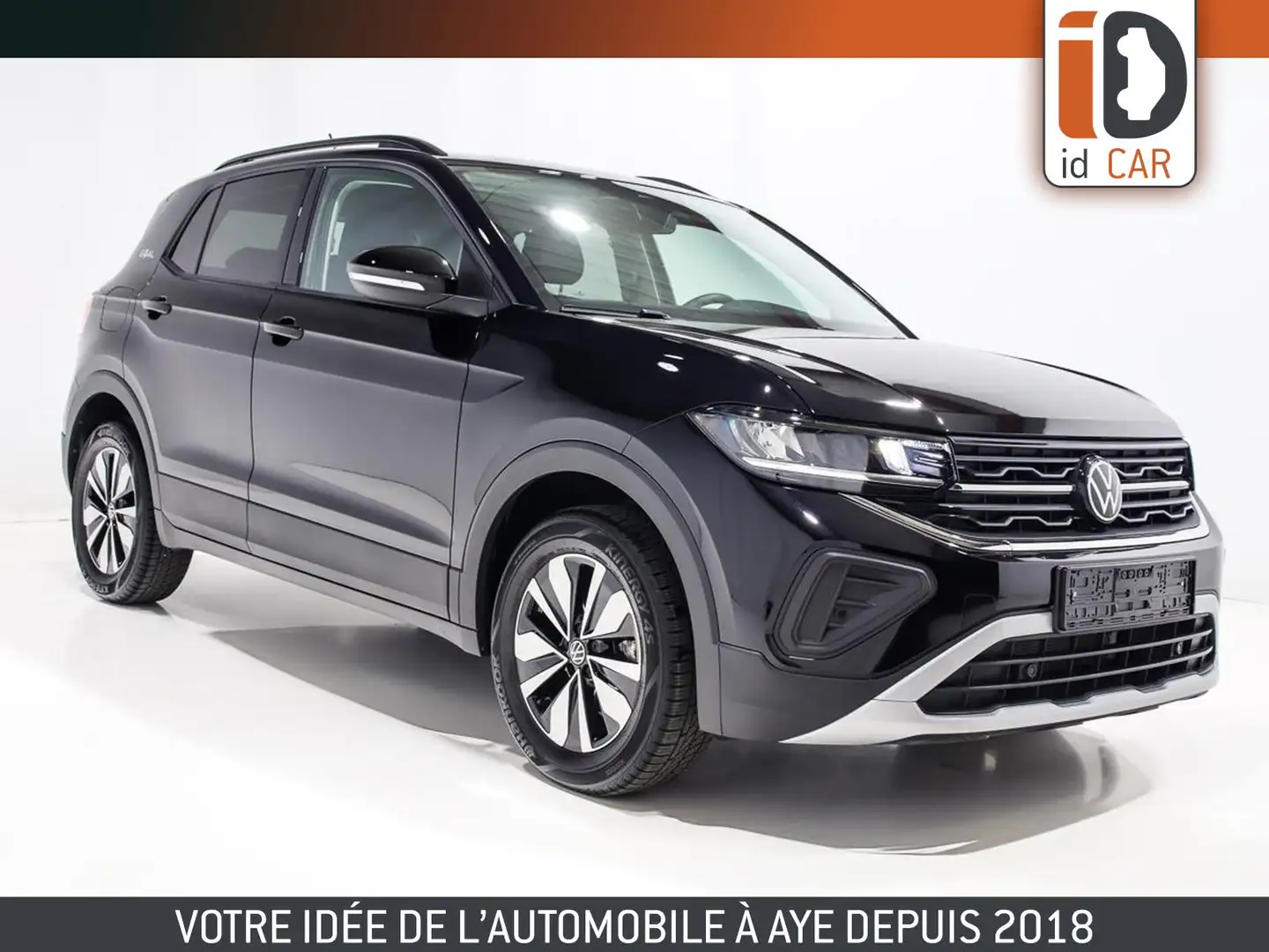 Volkswagen T-Cross 1.5 TSI DSG GOAL ACC CARPLAY SEMI CUIR JA16 Noir - 1