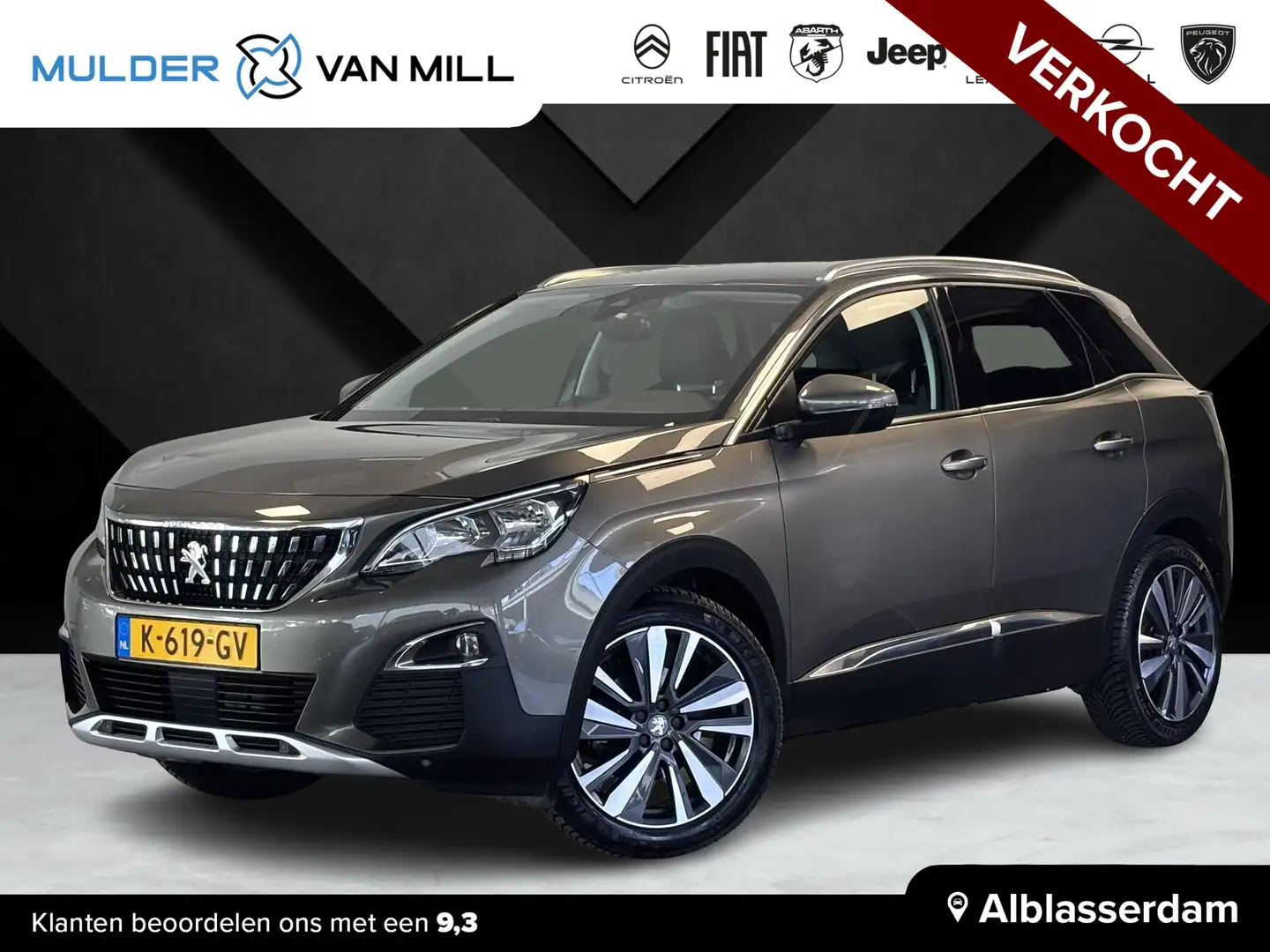 Peugeot 3008 Blue Lease Premium 1.2 Turbo 130pk | NAVI | CAMERA Grigio - 1