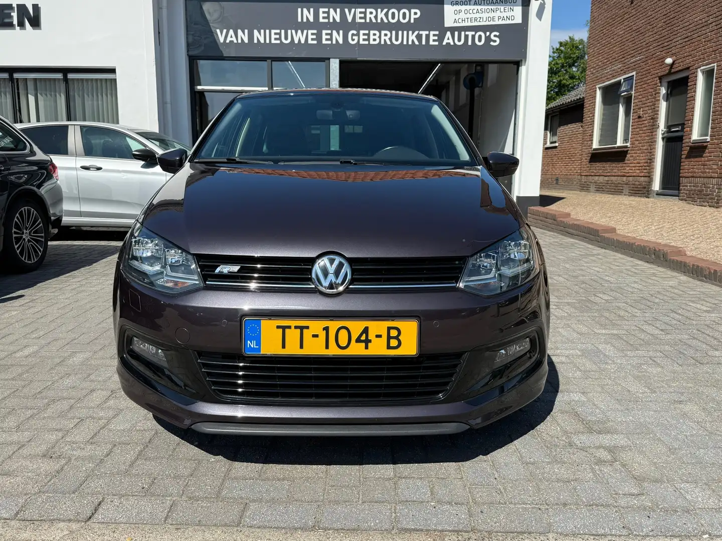 Volkswagen Polo 1.2 TSI Highline R-Line,Stoelverwarming,Apple Carp Grijs - 2