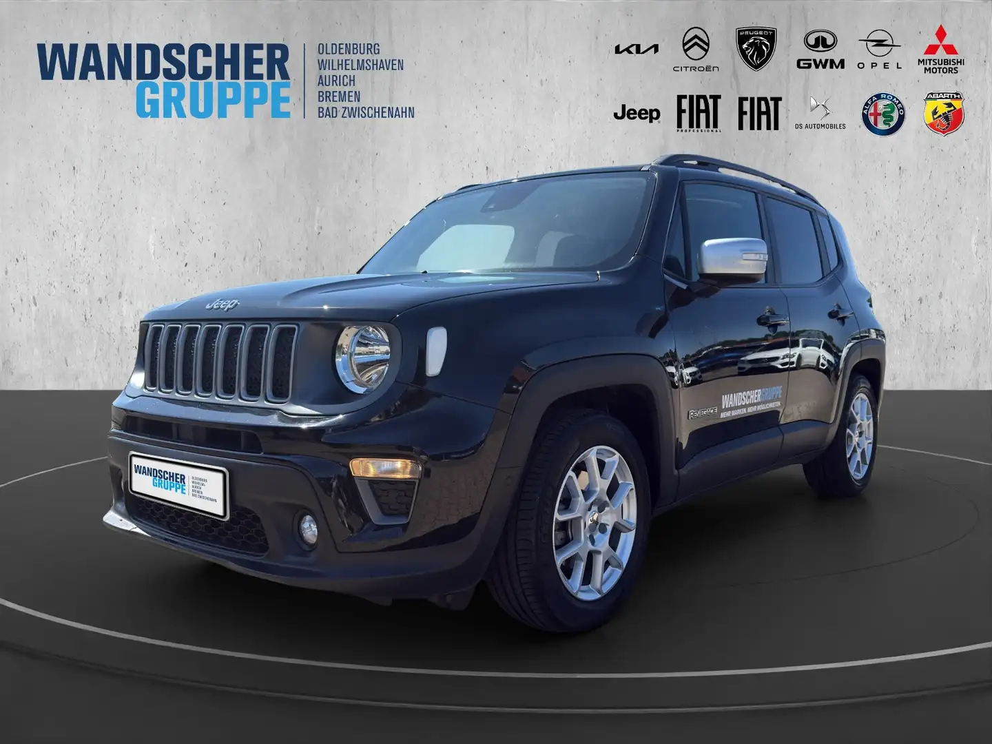 Jeep Renegade e-Hybrid Limited 1.5 MHEV *SHZ*KAMERA* Černá - 1