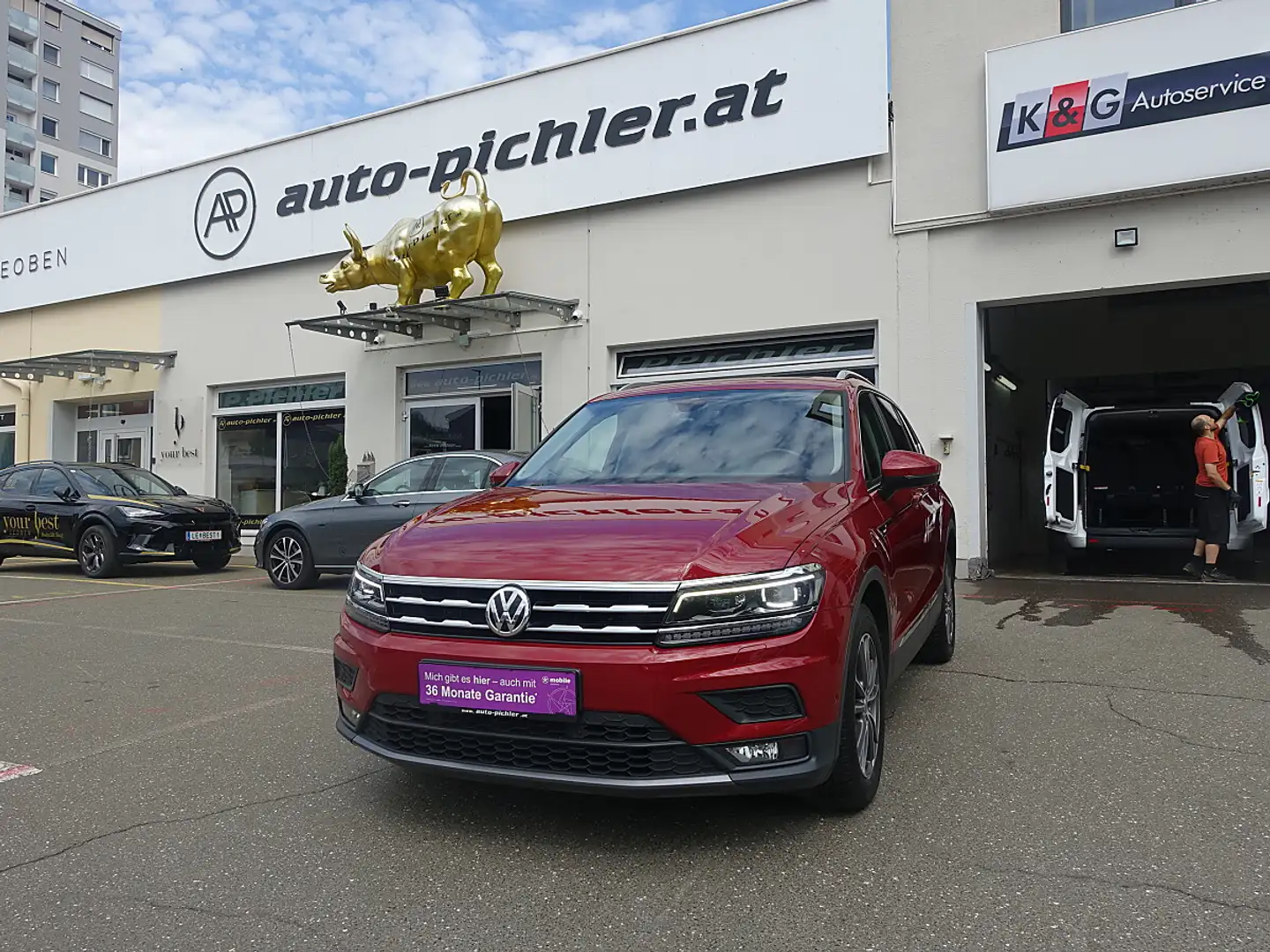 Volkswagen Tiguan Allspace Tiguan 2,0 TDI SCR 4Motion Allspace Comfortline... Rot - 1