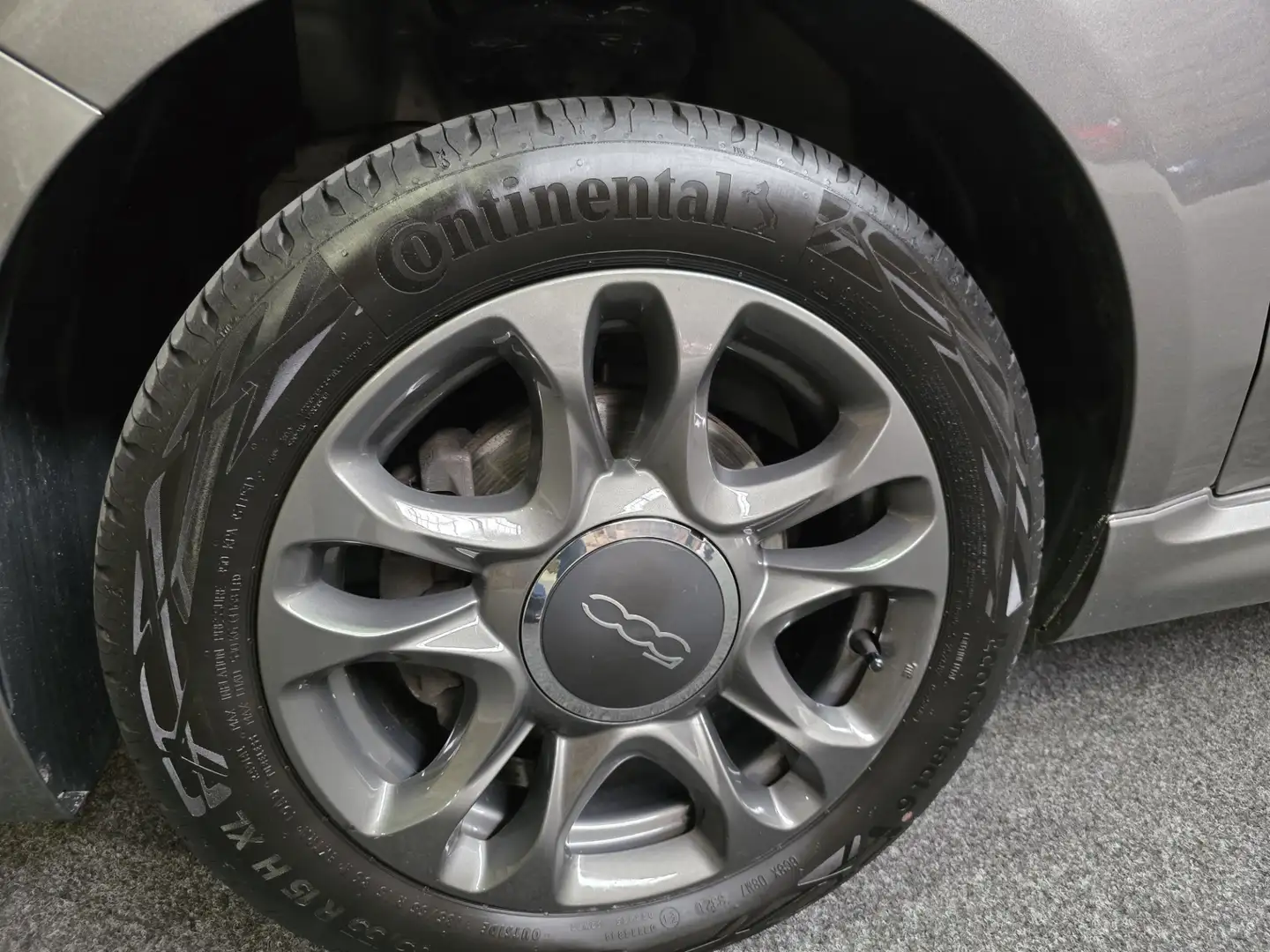 Fiat 500C 1.0 Hybrid Sport Audio mistlampen cruise LM Grijs - 2