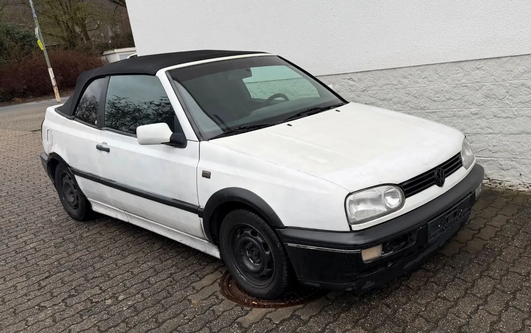 Volkswagen Golf Cabrio 1.9 TDI Karmann Matt Weiß - 1