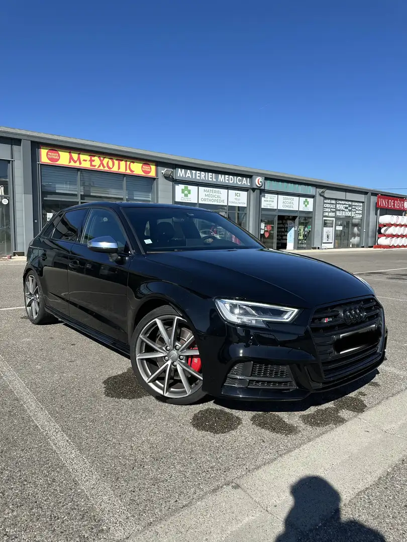 Audi S3 Sportback 2.0 TFSI 310 S tronic 7 Quattro Noir - 1