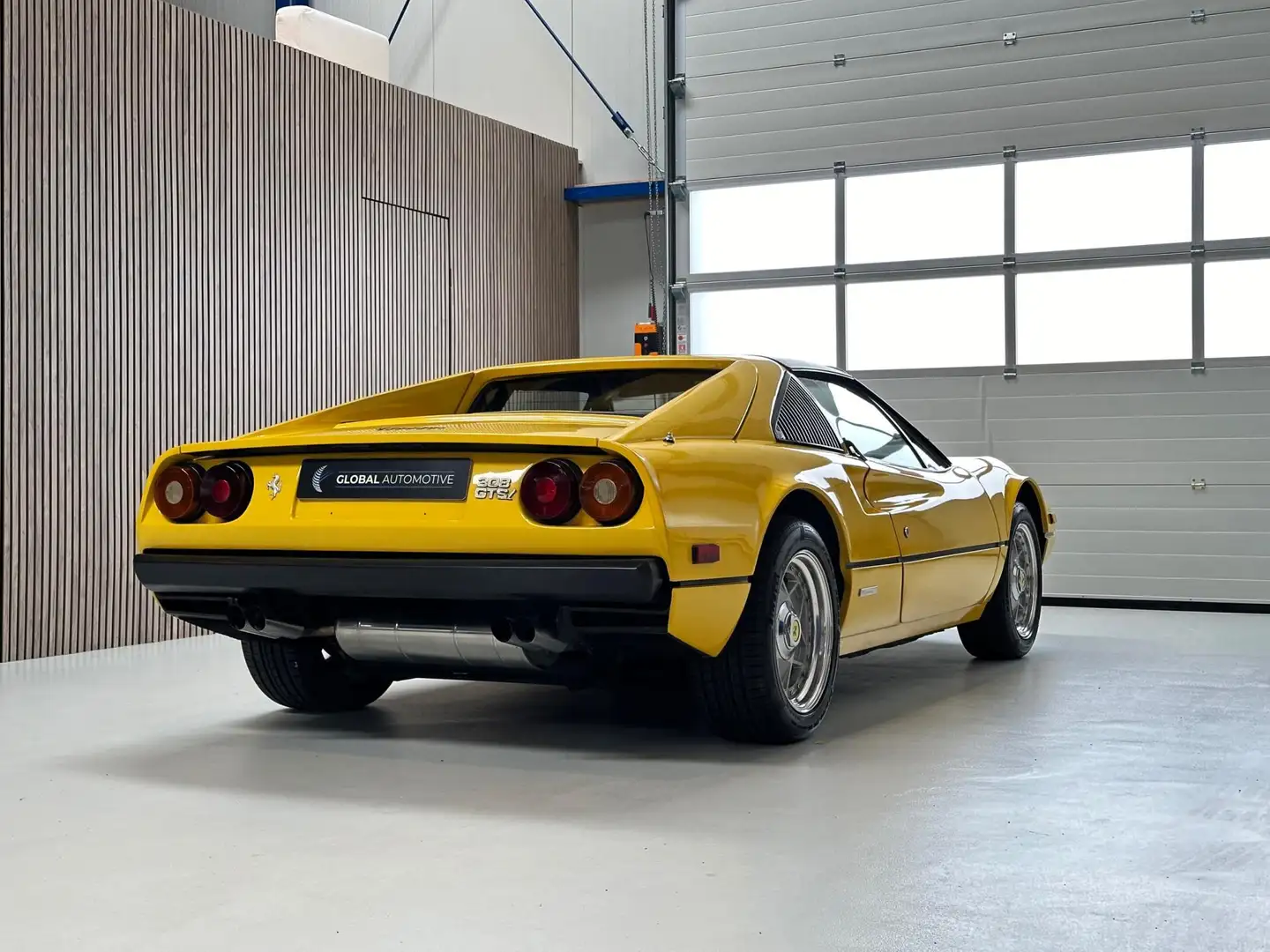 Ferrari 308 GT Spider Inj. - Giallo Nuovo Fly - Zwart leder Yellow - 2