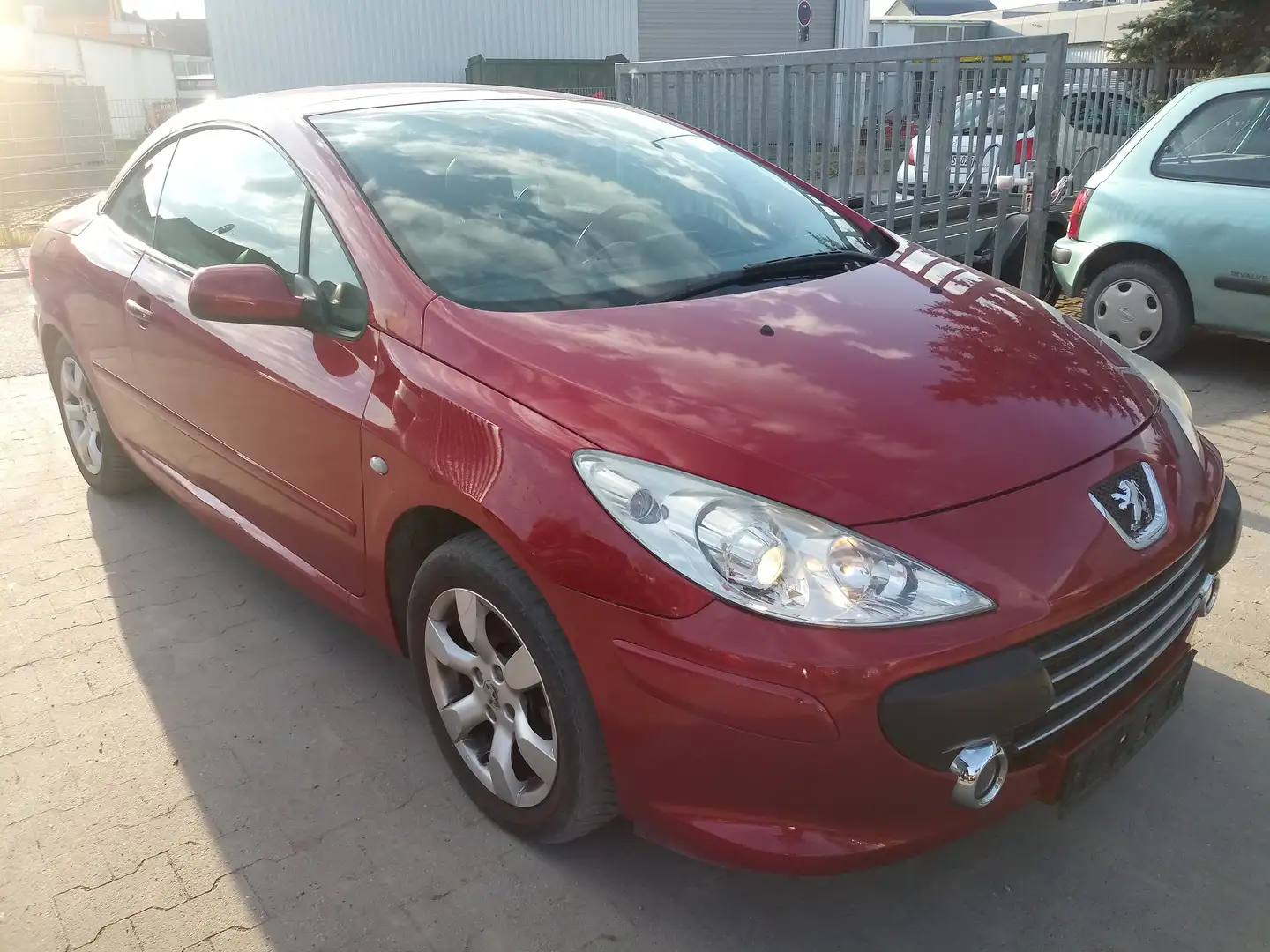 Peugeot 307 CC  2.0 16V HU & AU Neu! Piros - 2