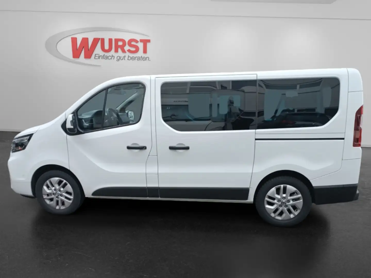 Nissan Primastar Kombi Tekna L1H1 2,8t LED Rückfahrkamera I-Key Tot Weiß - 2