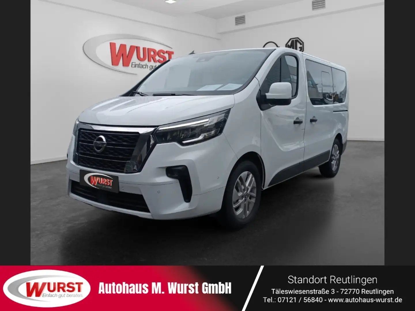 Nissan Primastar Kombi Tekna L1H1 2,8t LED Rückfahrkamera I-Key Tot Alb - 1