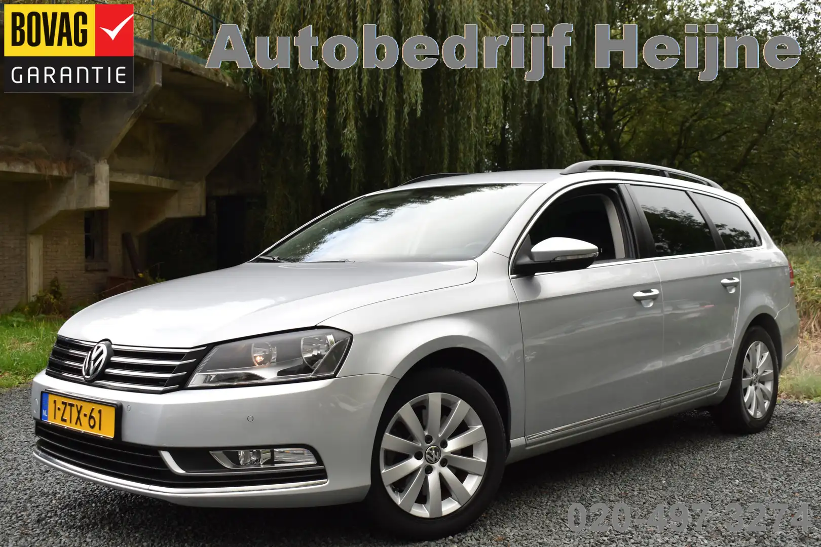 Volkswagen Passat Variant 1.4 TSI DSG COMFORTLINE NAVI/PDC/UNIEKE KM-STAND!! Grijs - 1