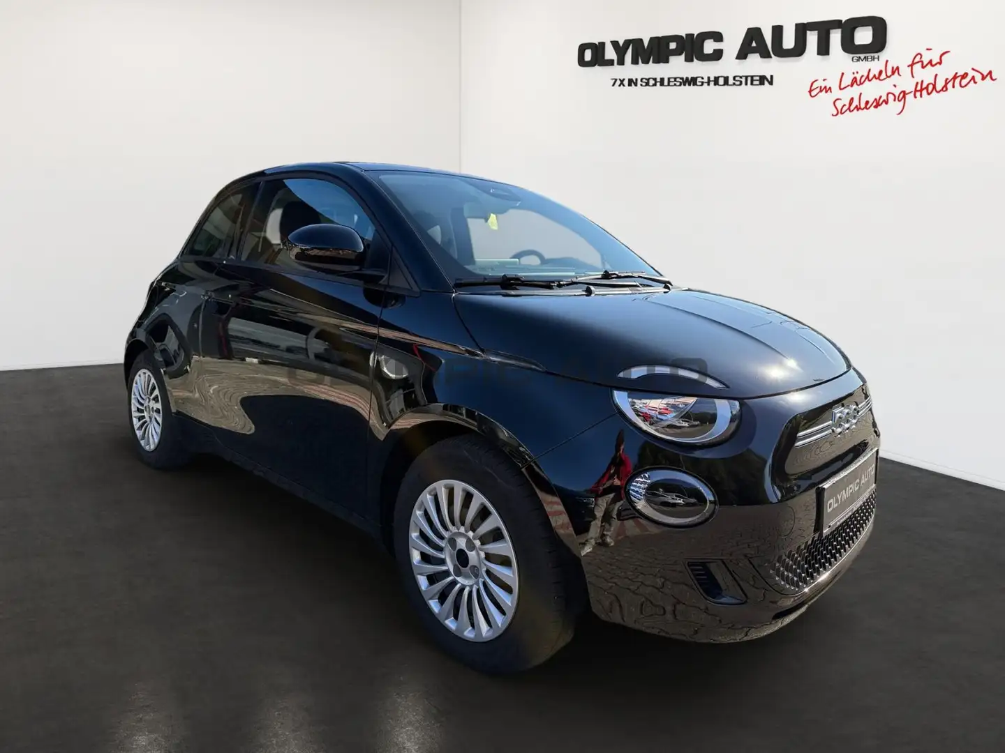 Fiat 500e Neuer 500 42 kWh  KLIMA-AT CARPLAY KEYLESS Schwarz - 2